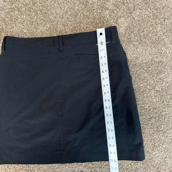 Eddie Bauer Adventurer Mini Skort Womens 8 Black Built in Brief Golf Activewear - Picture 5 of 11